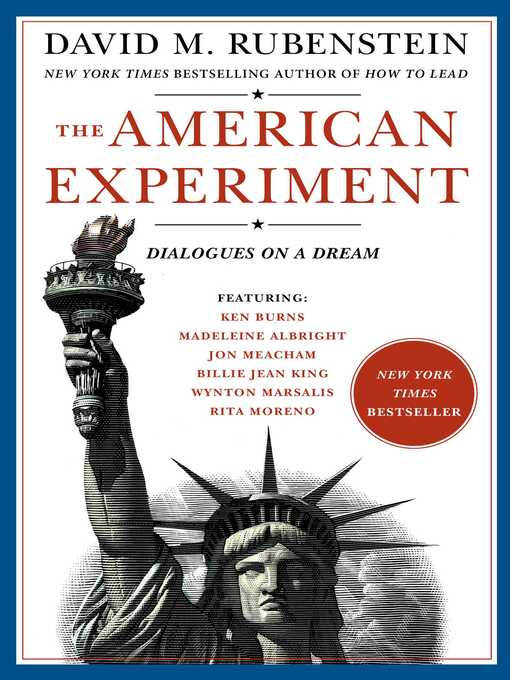 Title details for The American Experiment by David M. Rubenstein - Wait list